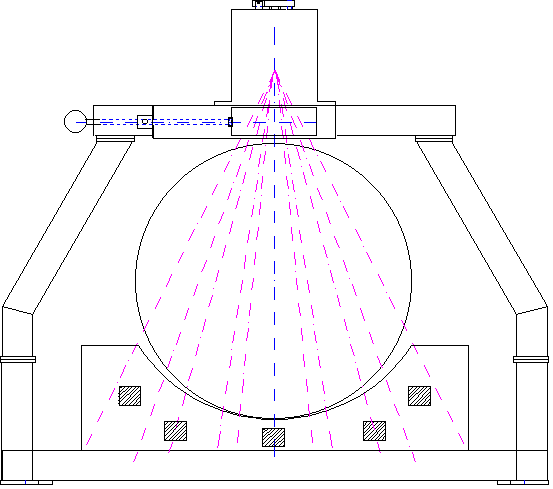 radiometrische Bandwaage berührungslos Wiegen radiometrische Bandwaage berührungslos Wiegen